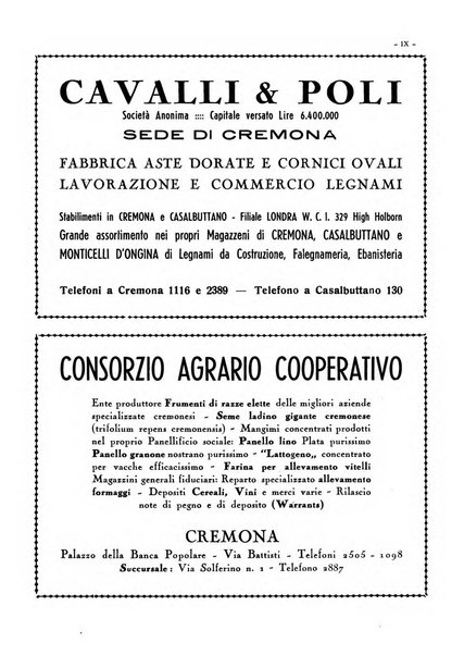 Cremona rivista mensile illustrata della Citta e Provincia