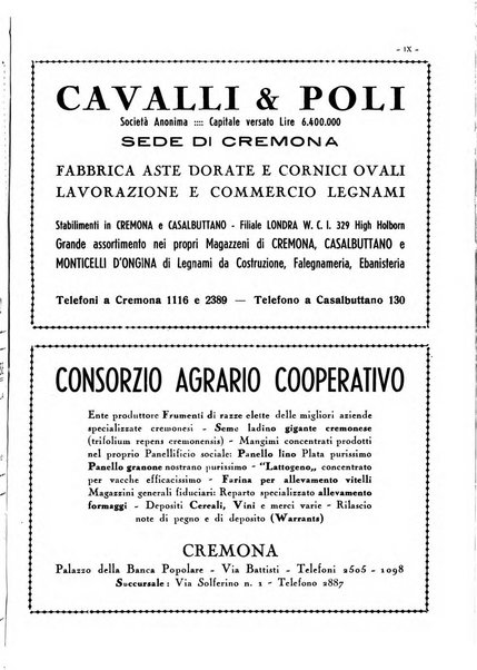 Cremona rivista mensile illustrata della Citta e Provincia