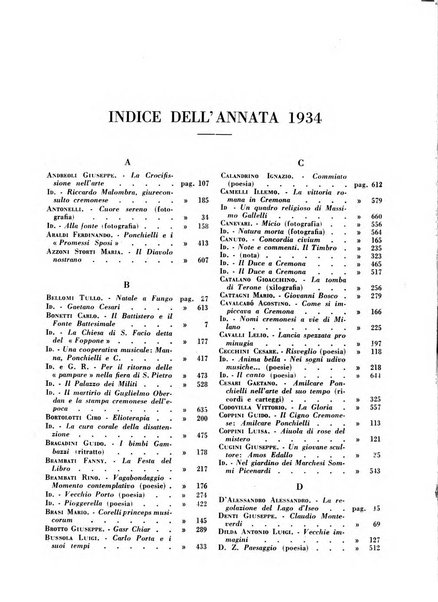 Cremona rivista mensile illustrata della Citta e Provincia