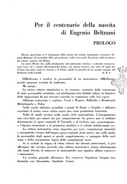 Cremona rivista mensile illustrata della Citta e Provincia