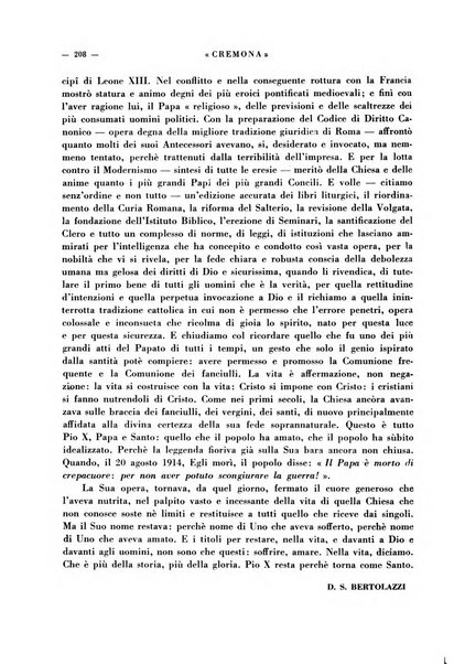 Cremona rivista mensile illustrata della Citta e Provincia