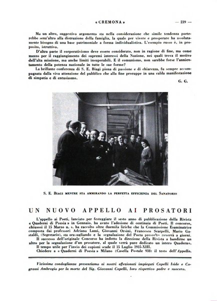 Cremona rivista mensile illustrata della Citta e Provincia