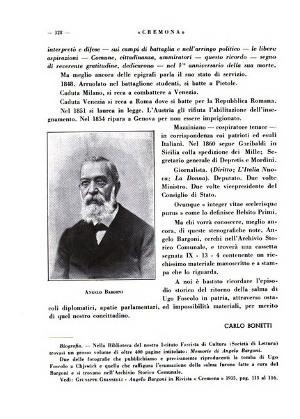 Cremona rivista mensile illustrata della Citta e Provincia