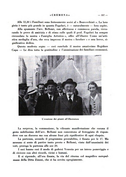 Cremona rivista mensile illustrata della Citta e Provincia