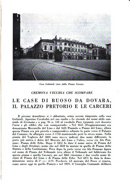 Cremona rivista mensile illustrata della Citta e Provincia