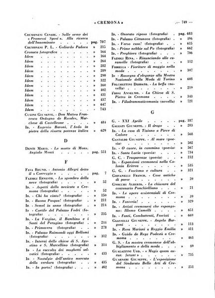 Cremona rivista mensile illustrata della Citta e Provincia