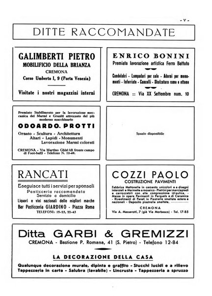 Cremona rivista mensile illustrata della Citta e Provincia