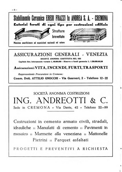 Cremona rivista mensile illustrata della Citta e Provincia