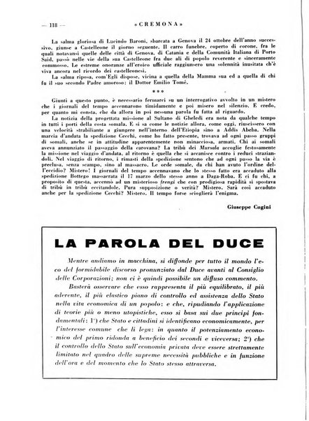 Cremona rivista mensile illustrata della Citta e Provincia