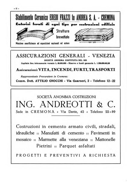 Cremona rivista mensile illustrata della Citta e Provincia