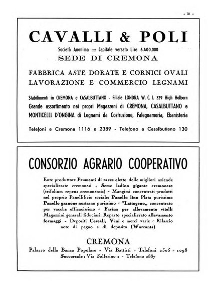 Cremona rivista mensile illustrata della Citta e Provincia