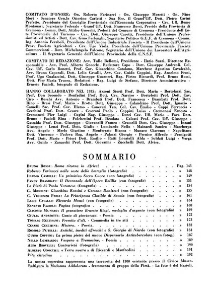 Cremona rivista mensile illustrata della Citta e Provincia