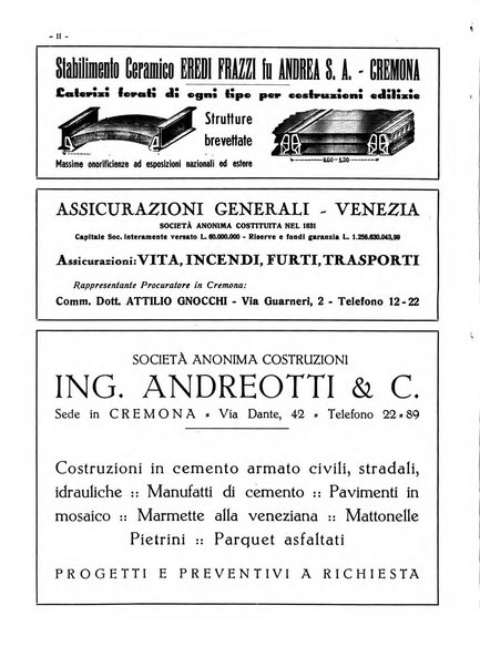 Cremona rivista mensile illustrata della Citta e Provincia