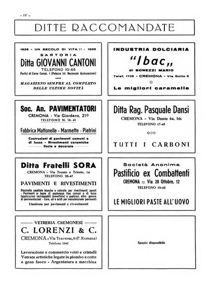 Cremona rivista mensile illustrata della Citta e Provincia