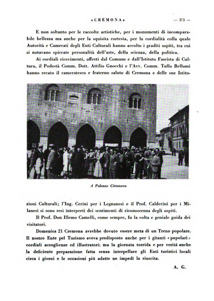 Cremona rivista mensile illustrata della Citta e Provincia