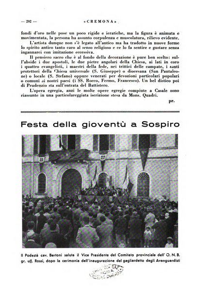 Cremona rivista mensile illustrata della Citta e Provincia