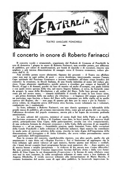 Cremona rivista mensile illustrata della Citta e Provincia