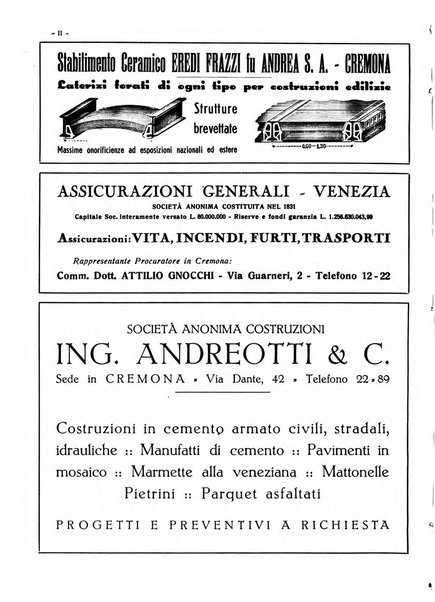 Cremona rivista mensile illustrata della Citta e Provincia