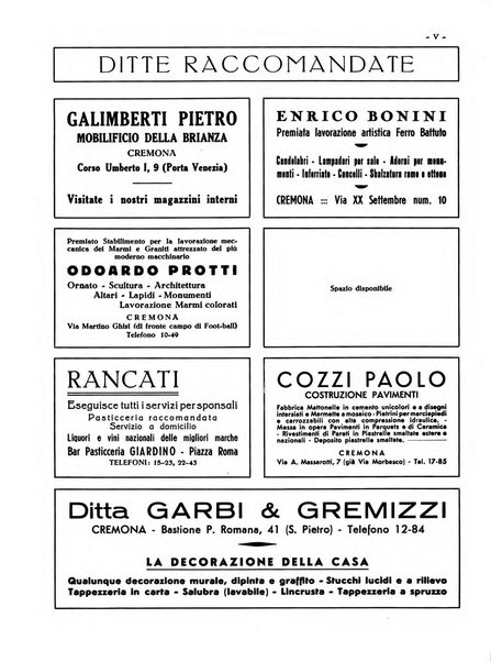 Cremona rivista mensile illustrata della Citta e Provincia