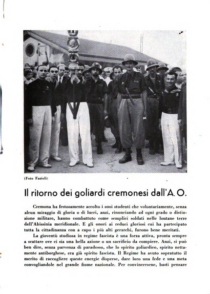 Cremona rivista mensile illustrata della Citta e Provincia