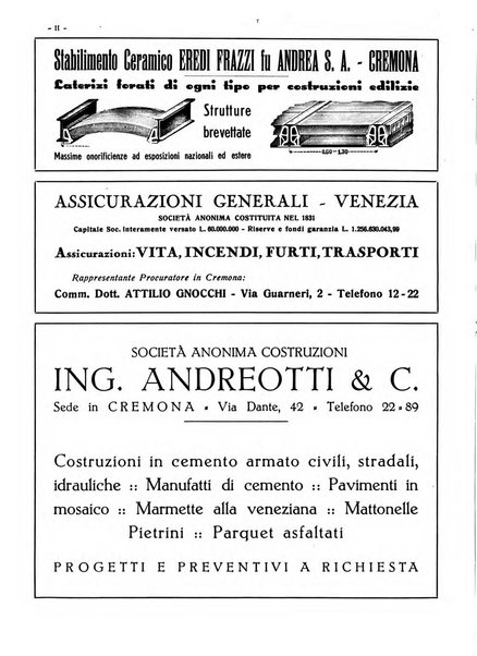 Cremona rivista mensile illustrata della Citta e Provincia