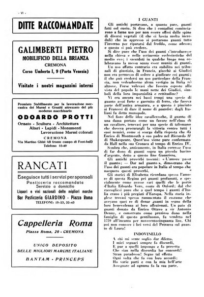 Cremona rivista mensile illustrata della Citta e Provincia