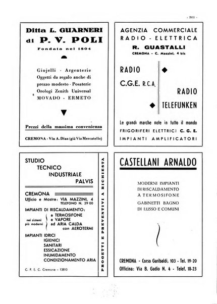 Cremona rivista mensile illustrata della Citta e Provincia