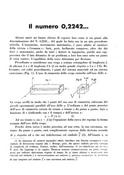 Cremona rivista mensile illustrata della Citta e Provincia