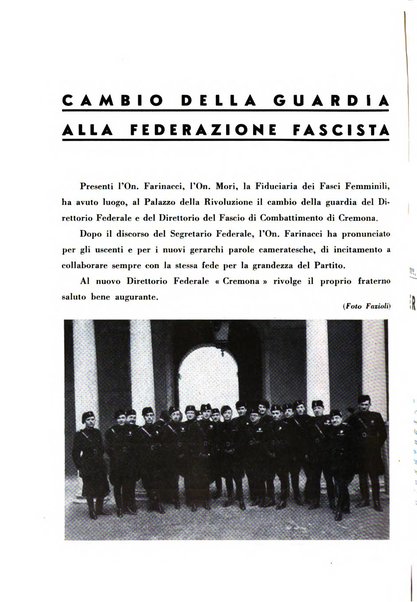 Cremona rivista mensile illustrata della Citta e Provincia