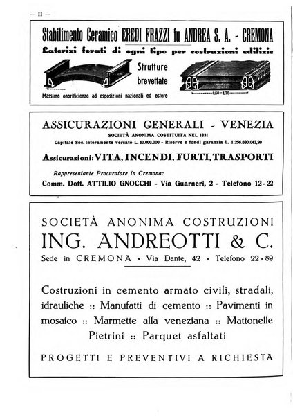 Cremona rivista mensile illustrata della Citta e Provincia