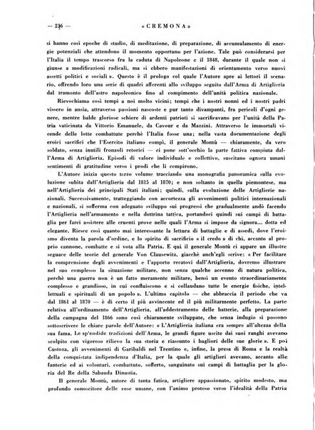 Cremona rivista mensile illustrata della Citta e Provincia