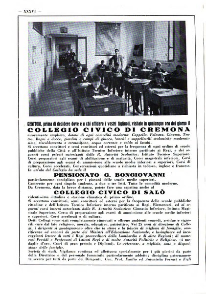 Cremona rivista mensile illustrata della Citta e Provincia