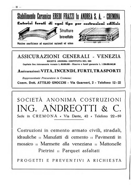 Cremona rivista mensile illustrata della Citta e Provincia