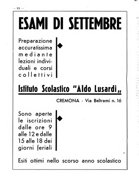 Cremona rivista mensile illustrata della Citta e Provincia