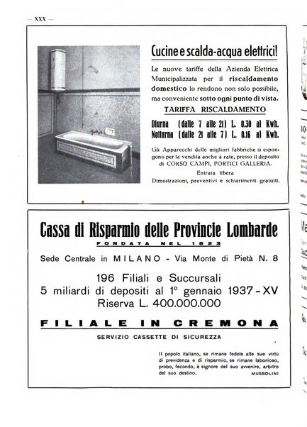 Cremona rivista mensile illustrata della Citta e Provincia