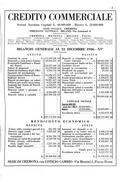 Cremona rivista mensile illustrata della Citta e Provincia