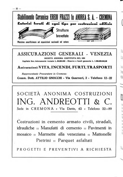 Cremona rivista mensile illustrata della Citta e Provincia