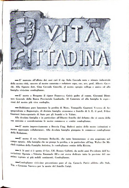 Cremona rivista mensile illustrata della Citta e Provincia