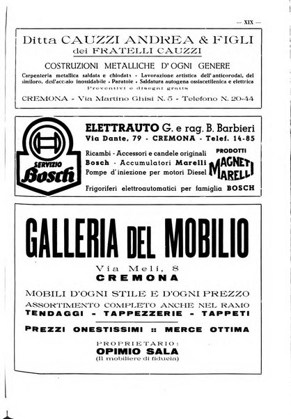 Cremona rivista mensile illustrata della Citta e Provincia