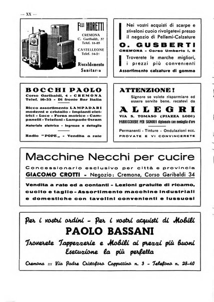 Cremona rivista mensile illustrata della Citta e Provincia