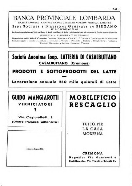 Cremona rivista mensile illustrata della Citta e Provincia