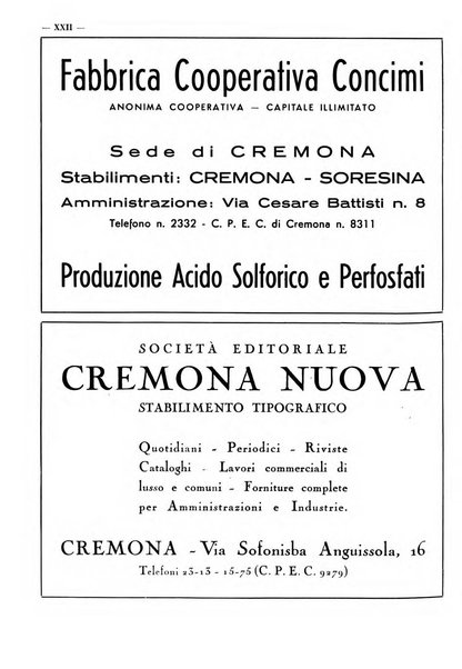 Cremona rivista mensile illustrata della Citta e Provincia