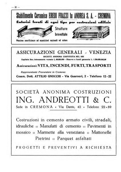 Cremona rivista mensile illustrata della Citta e Provincia