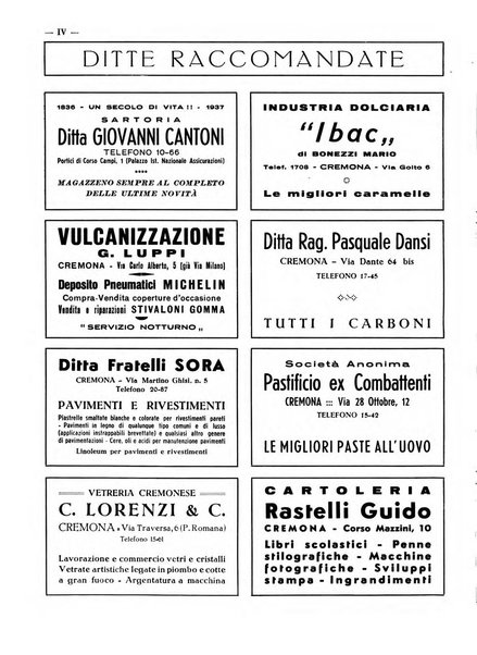 Cremona rivista mensile illustrata della Citta e Provincia