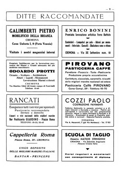 Cremona rivista mensile illustrata della Citta e Provincia