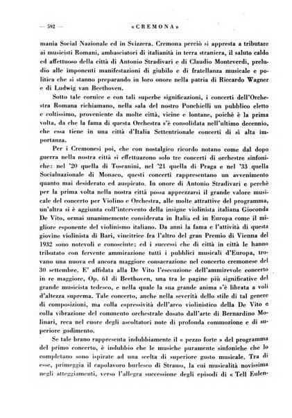 Cremona rivista mensile illustrata della Citta e Provincia