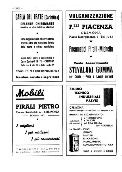 Cremona rivista mensile illustrata della Citta e Provincia