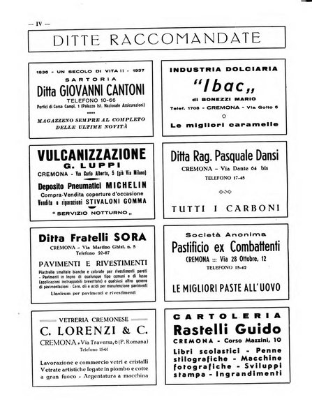 Cremona rivista mensile illustrata della Citta e Provincia