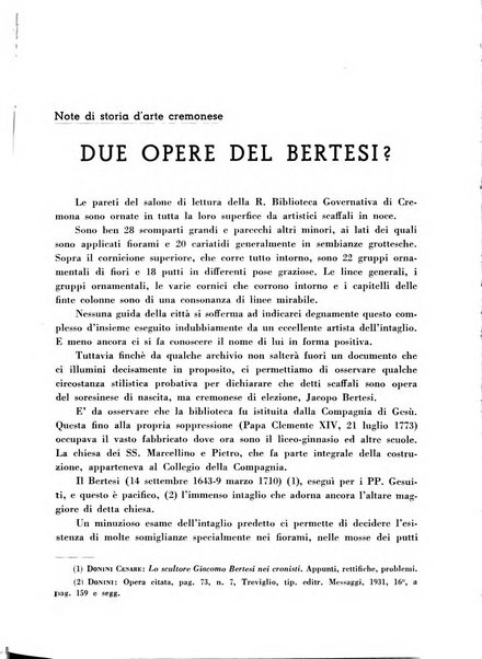 Cremona rivista mensile illustrata della Citta e Provincia