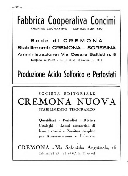 Cremona rivista mensile illustrata della Citta e Provincia